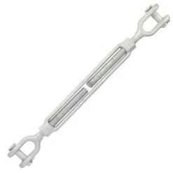 Galvanized Jaw & Jaw Turnbuckle -E-rigging Store seven eighths inch X 12 inch Jaw Jaw Turnbuckle