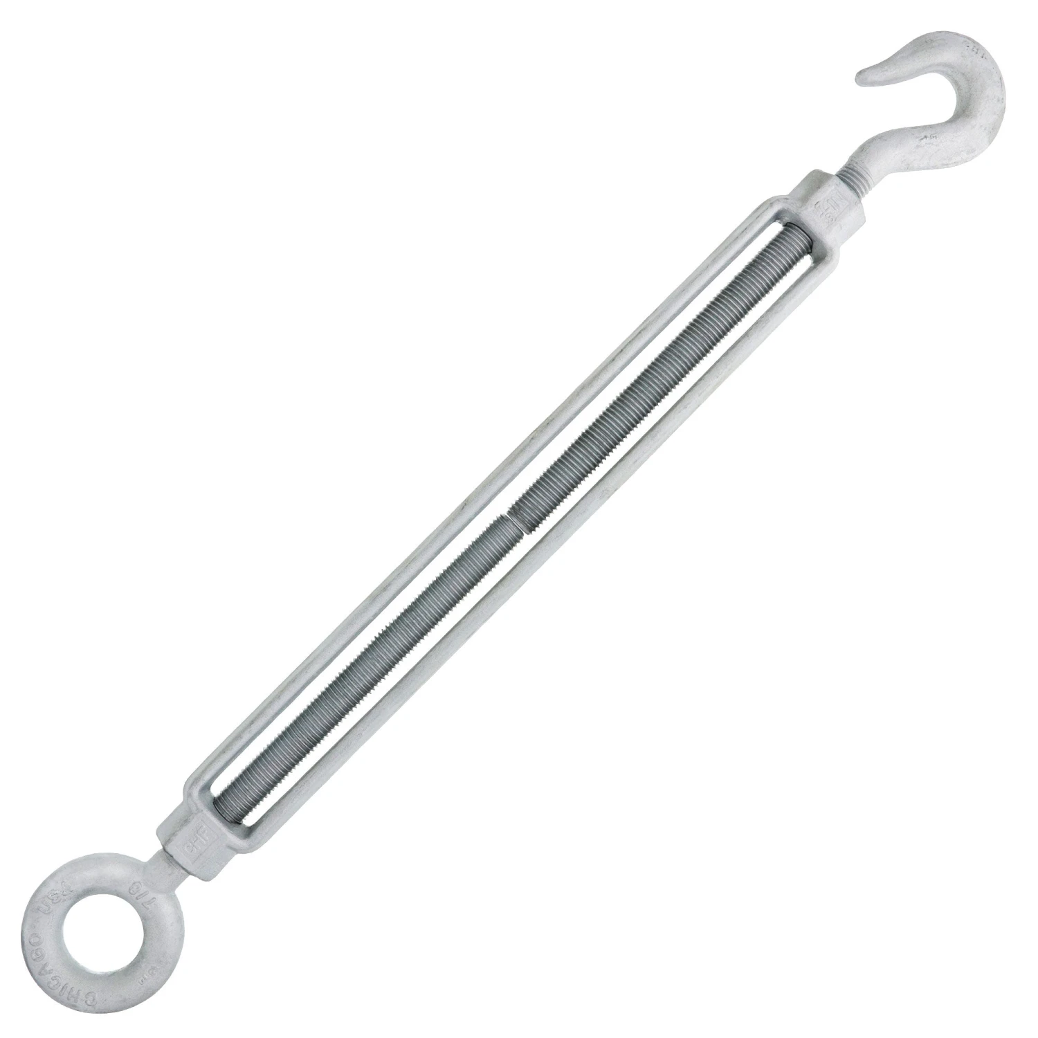 Chicago Hardware Hot Dip Galvanized Hook X Eye Turnbuckles 19 Chicago Hardware Hot Dip Galvanized Hook X Eye Turnbuckles - Image 17