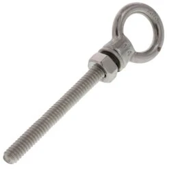 Stainless Shoulder Eye Bolts 22 Stainless Shoulder Eye Bolts -E-rigging Store ss eye bolt shoulder 1 4x25 16