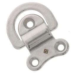 Stainless Folding Padeyes 13 Stainless Folding Padeyes -E-rigging Store stainless steel one way folding pad eye top down