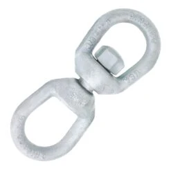Chicago Hardware Drop Forged Hot Dip Galvanized Eye X Eye Swivels -E-rigging Store three eighths Chicago Hardware galvanized eye x eye swivel 37f40cbe a840 4a64 bee0 836c9229638e
