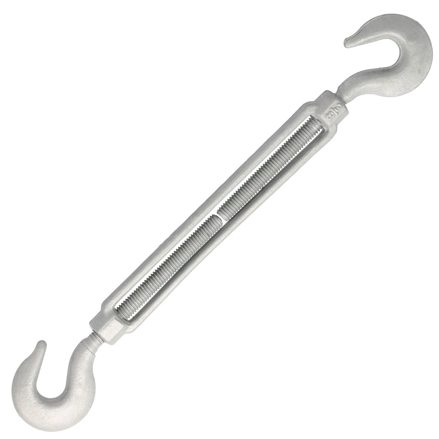 Galvanized Hook & Hook Turnbuckle 6 Galvanized Hook & Hook Turnbuckle - Image 4
