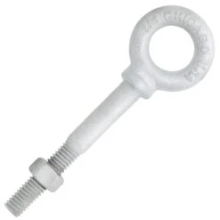Chicago Hardware Drop Forged Hot Dip Galvanized Shoulder Eye Bolts -E-rigging Store three eighths inch x three inch chicago galvanized shoulder eyebolt