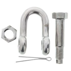 Type 316 Stainless Steel Safety Chain Shackle -E-rigging Store three eighths safety chain shackle alt