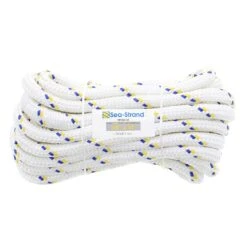 Double Braided Polyester Dock Line Rope -E-rigging Store three eighths x fifteen foot dock line