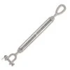 Stainless Steel Jaw X Eye Turnbuckle, U.S. Type -E-rigging Store three eighths x six inch ss jaw and eye turnbuckle