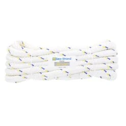 Double Braided Polyester Dock Line Rope -E-rigging Store three eighths x twenty foot dock line