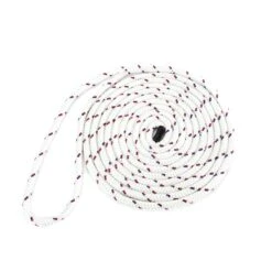 Yachtkeeper White Dock Line Rope -E-rigging Store three eighths x twenty ft double braid nylon dock line white USA opt1 3a4b889f 721b 4d16 b958 646a96174df7