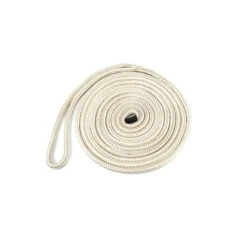 Yachtkeeper Gold/White Dock Line Rope -E-rigging Store three eights in x fifteen ft double braid nylon dock line GW United Strands main 6c70c456 2813 484c 9bf9 2db724acc9f0