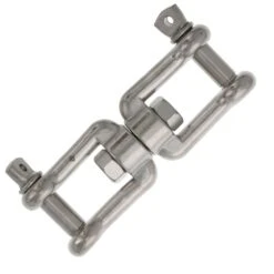 Type 316 Stainless Steel Jaw X Jaw Swivel -E-rigging Store three fourths inch stainless steel jaw and jaw