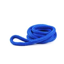 Yachtkeeper Dock Fender Line Rope -E-rigging Store three quarter inch double braid nylon fender blue United Strands