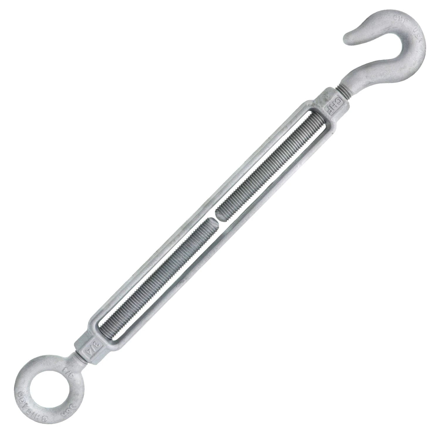 Chicago Hardware Hot Dip Galvanized Hook X Eye Turnbuckles 13 Chicago Hardware Hot Dip Galvanized Hook X Eye Turnbuckles - Image 11
