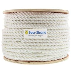 Nylon/Polyester 3-Strand Rope 31 Nylon/Polyester 3-Strand Rope -E-rigging Store three quarter x four hundred foot three strand