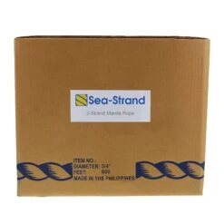 Manila 3-Strand Rope -E-rigging Store three quarter x six hundred manila rope box