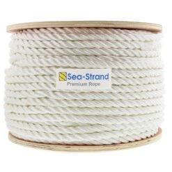 Nylon/Polyester 3-Strand Rope 30 Nylon/Polyester 3-Strand Rope -E-rigging Store three quarter x two hundred foot three strand