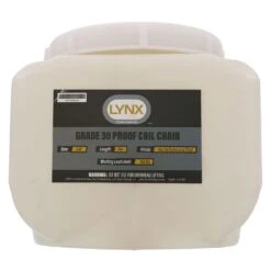 Lynx Grade 30 Hot Dip Galvanized Chain -E-rigging Store three sixteenth inch one hundred forty foot thirty proof coil chain galvanized steel seven hundred fifty pounds package alt 1