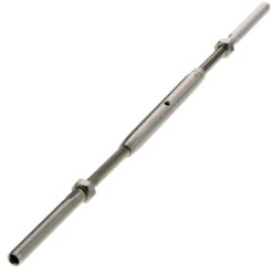Stainless Steel Hand Swage Stud Turnbuckle -E-rigging Store three sixteenth inch stainless steel hand swage turnbuckle alt