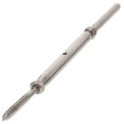 Stainless Steel Hand Swage Lag Turnbuckle 19 Stainless Steel Hand Swage Lag Turnbuckle -E-rigging Store three sixteenth stainless steel turnbuckle hand swage lag front
