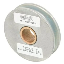 Henry Block Zinc Plated Sheaves With Bushings, Made In The USA -E-rigging Store three sixteenths inch henry block and pulley zinc plated sheave