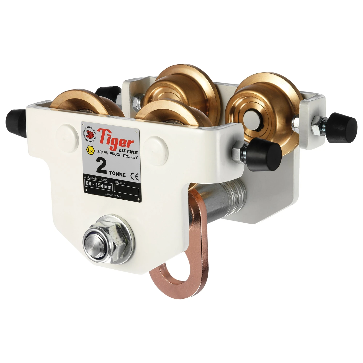 Tiger Lifting Single-Bar Plain Hoist Beam Trolleys 3 Tiger Lifting Single-Bar Plain Hoist Beam Trolleys